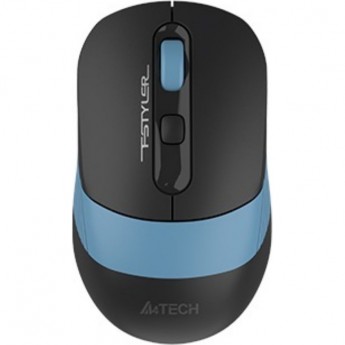 Мышь беспроводная A4TECH FSTYLER FG10CS AIR USB оптическая для ноутбука 2000dpi silent черный синий